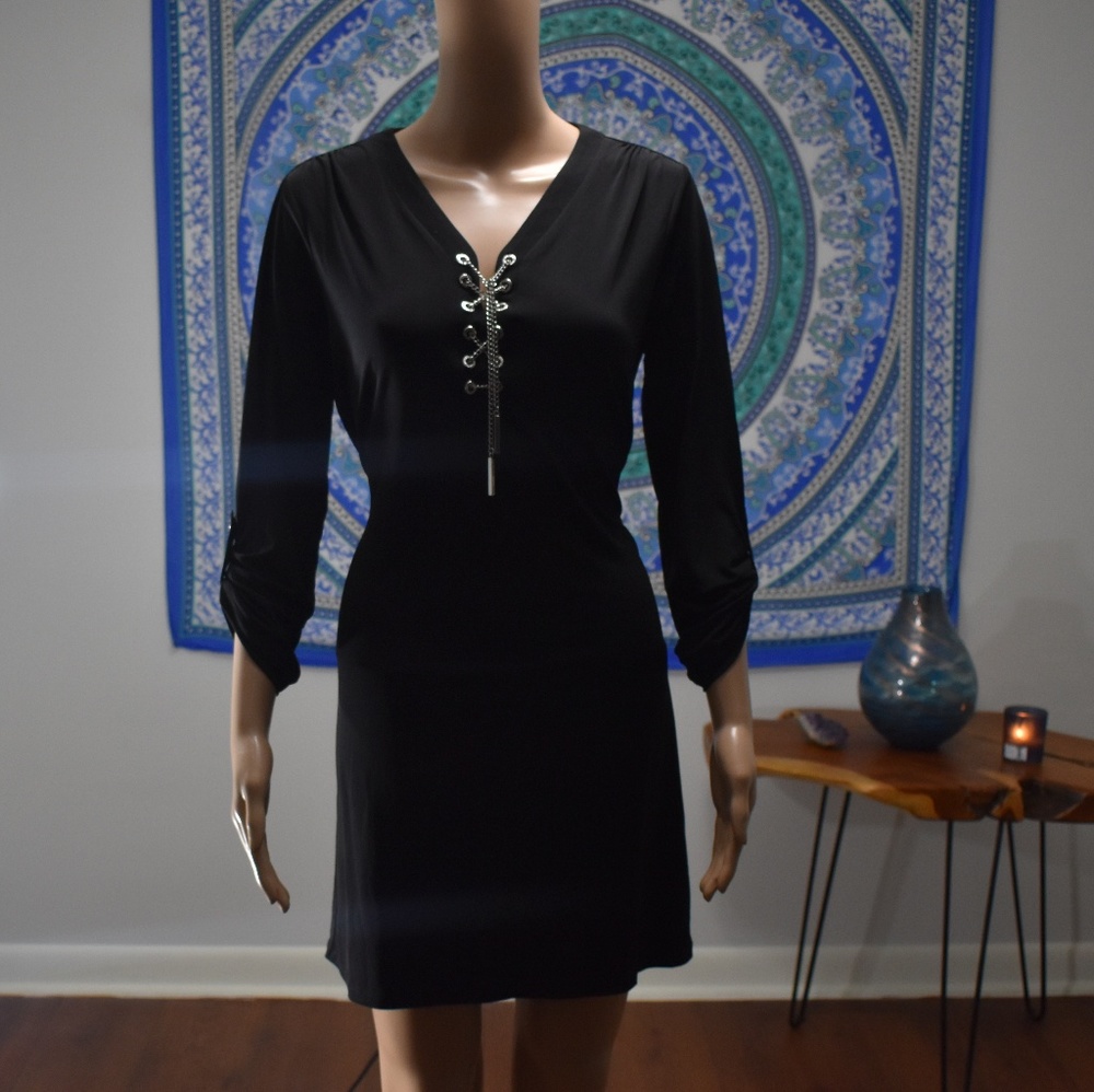 Michael kors core of kors black dress